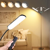 Floor Lamp, 18W 1800Lm Super Bright Led Floor Lamp With Remote &amp; Works With - $824.43 MXN
