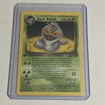 Dark Arbok - 19/82 - Pokemon Team Rocket 1st Edition Rare Card - £7.29 GBP