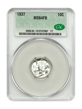 1937 10C CACG MS64FB - $101.85