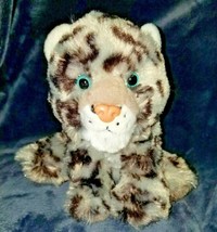 Wild Republic Snow Leopard Cub Plush 8&quot; Realistic Stuffed Animal Cat Cuddlekins - £4.60 GBP