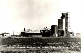 RPPC Co-Op Soybean Processing Plant Mason City Iowa IA  UNP  LL Cook Postcard - £12.38 GBP
