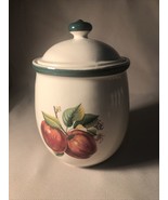 Casuals by China Pearl Apples 10” Ceramic Canister - £15.33 GBP