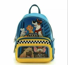 Disney Loungefly Exclusive Oliver &amp; Company Taxi Ride Mini Backpack - £101.68 GBP
