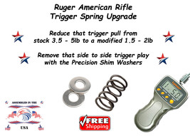 For Ruger American Rifle *PREDATOR* Reduced Pull Spring &amp; Shims  1.5 lb - $10.88