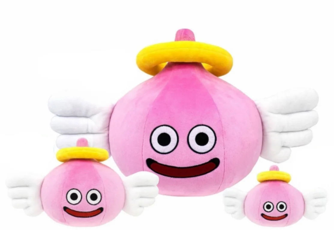 New Cute Game Dragon Quest Angel Slime Plush For Girls Boys Kids Stuffed Toys - £20.51 GBP