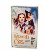 Vtg 90&#39;s Wizard Of Oz Tin Movie Sign Vintage 1994 Turner Ent.  36x24 Wal... - $28.45