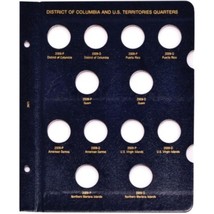 2009 Whitman Coin Album Page 8 | D.C. and Territories | P-D Mints - $13.52 CAD