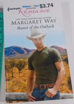 master of the outback by margaret way paperback novel good - $5.94