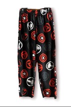 Boy&#39;s Marvel Captain America Brushed Flannel Pajama Pants- Size XL - £5.45 GBP