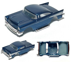 2023 HO Scale AFX’tras 1957 Lowered Custom ’57 Chevy Bel Air Slot Car BODY BLUE - £13.58 GBP
