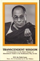 Transcendent Wisdom A Commentary On The Ninth Chapter Of By Dalai Lama Pb - £17.93 GBP