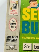 Elementary High Junior School Memorabilia vtg 1963 Sentence Builder Game Milton - £39.52 GBP