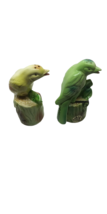 VINTAGE PAIR BIRDS ANTHROPOMORPHIC CHADWICK JAPAN WITH NOISEMAKERS AND S... - $25.69