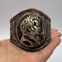 1928 Berndorf Antique Collectible Coin Silver Engraved Napkin Ring Medal... - $110.00