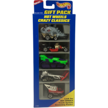 VTG Hot Wheels City Action Gift Pack Dinosaur Car Hot Rod Radio Flyer Co... - £19.41 GBP
