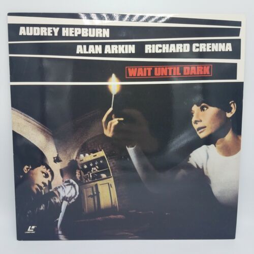 Wait Until Dark (1967) - USA Warner Laserdisc - Audrey Hepbrun, Alan Arkin - $8.86