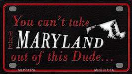 Maryland Dude Novelty Mini Metal License Plate Tag - £11.76 GBP