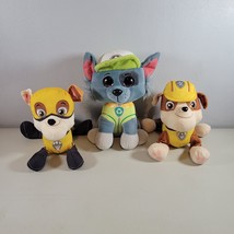 Paw Patrol Plush Lot Rubble Bulldog and Rockie Dog Stuffed Animal Spin Master - $19.99