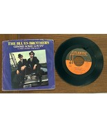 1980 Blues Brothers Aykroyd &amp; Belushi 45 RPM Record &amp; Sleeve Give Me Som... - €8,48 EUR