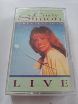 Greatest Hits Live by Carly Simon (Cassette, Arista Records) 1988 - £9.37 GBP