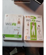 Wii Fit &amp; Wii Fit Plus Bundle for Nintendo Wii - Complete and Tested - CIB! - £9.58 GBP