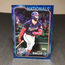 2024 Topps Update US136 Joey Gallo Blue Holofoil /999 Nationals Color Match - £0.91 GBP