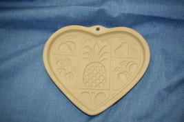 Pampered Chef Hospitality Heart Cookie Mold 2001 - £6.30 GBP