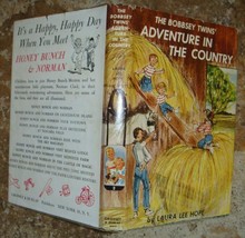 The Bobbsey Twins 2 The Bobbsey Twins&#39; Adventure in the Country hcdj L. ... - $4.95