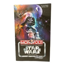 Game Part Piece Star Wars Monopoly Original Tril. 2004 Rules Instructions Only - £3.92 GBP