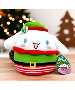 Squishmallow Kellytoy Plush Sanrio Hello Kitty &amp; Friends 8&quot; Cinnamoroll ... - £19.57 GBP
