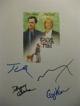 You&#39;ve Got Mail signed Film Movie Screenplay script X4 Tom Hanks Meg Ryan Greg K - £15.65 GBP