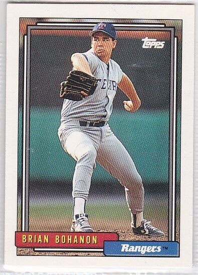 Primary image for M) 1992 Topps Baseball Trading Card - Brian Bohanon #149