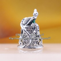 925 Sterling Silver Tinker Bell Celestial Thimble Charm - £13.14 GBP