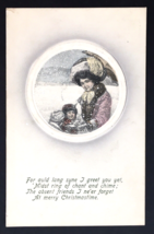 Victorian Style Christmas Card Snowflake Series No.1204 Vienna auld lang syne - £7.99 GBP