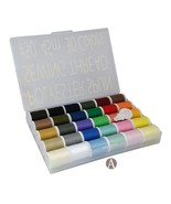 30 Color Set Of Handy Polyester Sewing Threads 50 Yards/45 M Each[ 93011 ] - £14.19 GBP