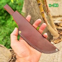 EDC CUSTOM Fixed blade Leather Sheath / Holster vertical Knife Horizonta... - $13.12
