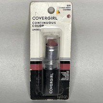 Covergirl Continuous Color Lipstick #035 Smokey Rose Shimmer 0.13 oz New... - $10.88