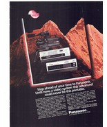 1983 Panasonic Panasonic PV-6600 PK-957 Tuner Print Ad VHS Camcorder 8.5... - €17,24 EUR