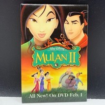 Walt Disney vintage button pinback pin advertising Mulan II 2 shan yu fa... - £7.87 GBP