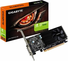 Gigabyte GeForce GT 1030 Low Profile 2G Computer GV-N1030D5-2GL Graphics... - £186.83 GBP