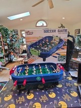 *No Balls Let&#39;s Sport Table Top Soccer Foosball Game Plastic Goal Striker  - $503.80 MXN