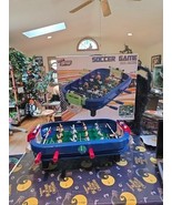 *No Balls Let&#39;s Sport Table Top Soccer Foosball Game Plastic Goal Striker  - $503.80 MXN