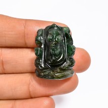 Natural Green Aventurine Lord Ganesha Shape Carved statue For Making hone decor - $26.56