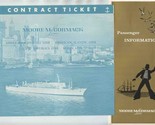1966 Moore McCormick SS Brazil  - $17.82