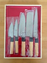 Nakamura Koumei Japanese Kitchen Chef Knives 5 Set NK-8602 JAPAN Import - $31.06