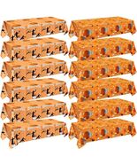 Mindsoft Basketball Tablecloths Disposable Plastic 54x108 Inches 12 Pcs - $293.77 MXN