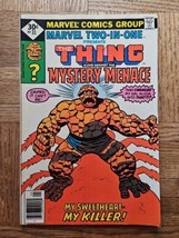 Marvel Two-in-One #31 The Thing Alone Against the Mystery Menace Septemb... - £3.59 GBP