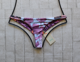 Maaji Swimwear Bristle Garden Reversible Chi Chi Cut Bikini Bottom (L) Nwt $69 - £55.15 GBP