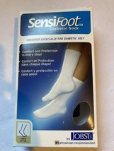 Jobst Sensifoot 8-15 mmHg Mild Compression Crew Diabetic Socks S Medium ... - £11.25 GBP
