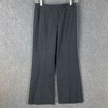 Harve Benard Pants Women&#39;s Size 6 Wool Blend Adults Gray Trousers - $310.54 MXN